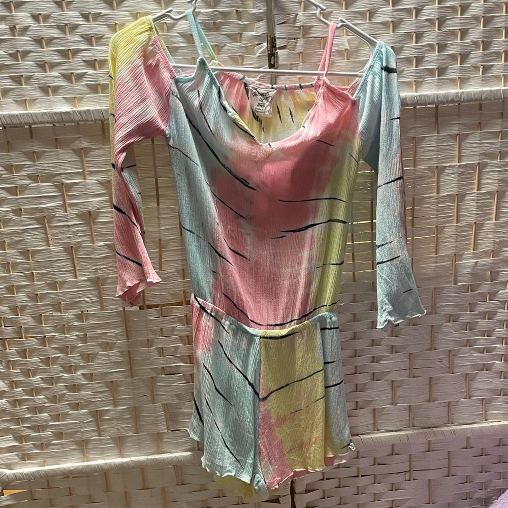 Flowers by Zoe Pastel Tie-Dye Bodysuit